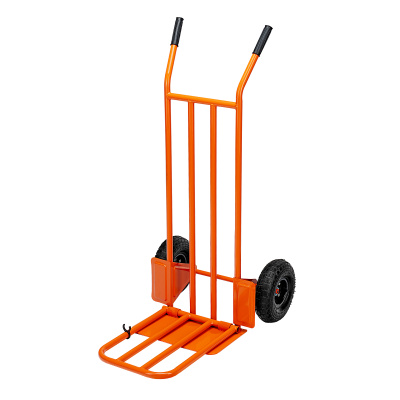 Тележка ручная 2-х колесная, усиленная, г/п 250кг, откидная платформа 530х400мм Сибртех по ценам производителя в Воронеже с доставкой по всей России