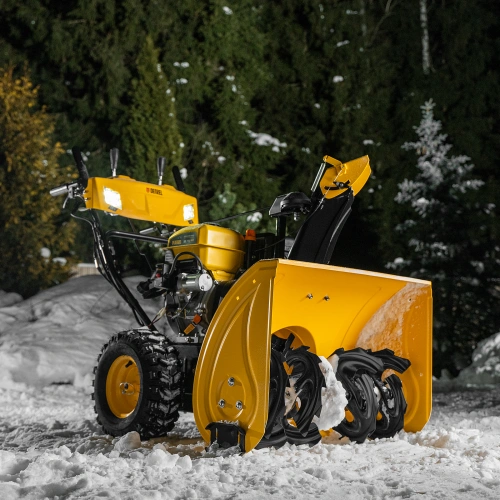 Бензиновая снегоуборочная машина SBL 711D PRO, 302cc, эл.старт, фара, обогрев, блок. дифф. Denzel по ценам производителя в Воронеже с доставкой по всей России