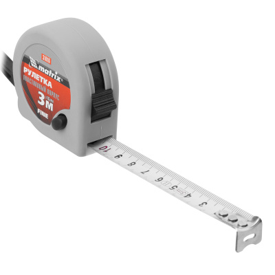 Рулетка Fine,3 м х 16 мм,пластиковый корпус Matrix по ценам производителя в Воронеже с доставкой по всей России