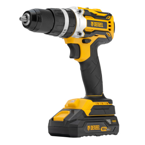 Дрель-шуруповерт аккумуляторная ударная бесщет CIDB-18-02, Li-Ion, 18 В Denzel по ценам производителя в Воронеже с доставкой по всей России
