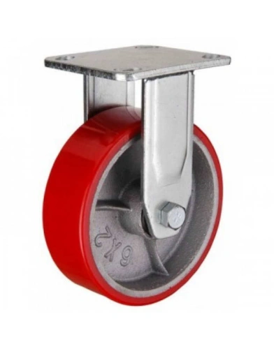 Колесо большегрузное неповоротное FCp 80 200 мм полиуретановое (F) по ценам производителя в Воронеже с доставкой по всей России