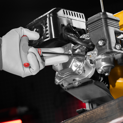 Отвертка с Т-образной эргономичной ручкой и набором бит, 11 шт, CrV Matrix по ценам производителя в Воронеже с доставкой по всей России