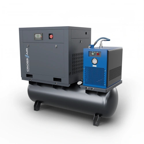 Винтовой компрессор с осушителем CrossAir CA11-10RA-500DRY по ценам производителя в Воронеже с доставкой по всей России