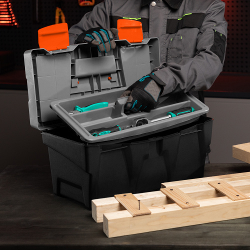 Ящик для инструмента 20", 500 х 260 х 260 мм, пластик Stels по ценам производителя в Воронеже с доставкой по всей России