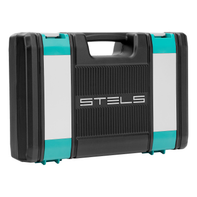 Набор инструментов 1/2", 1/4", CrV, 12 гранные головки, пластиковый кейс, 109 предмета Stels по ценам производителя в Воронеже с доставкой по всей России