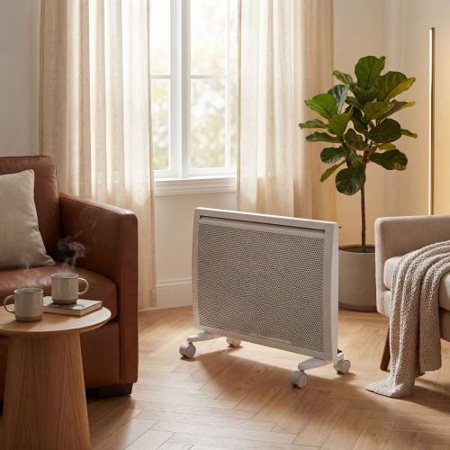 Конвектор гибридный электрический HybridX-1500, ИК нагреватель, цифровой термостат Denzel по ценам производителя в Воронеже с доставкой по всей России