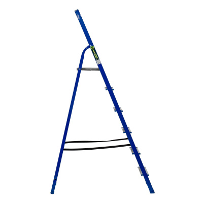 Стремянка, 6 ступеней, стальной профиль, алюминиевые ступени Сибртех по ценам производителя в Воронеже с доставкой по всей России