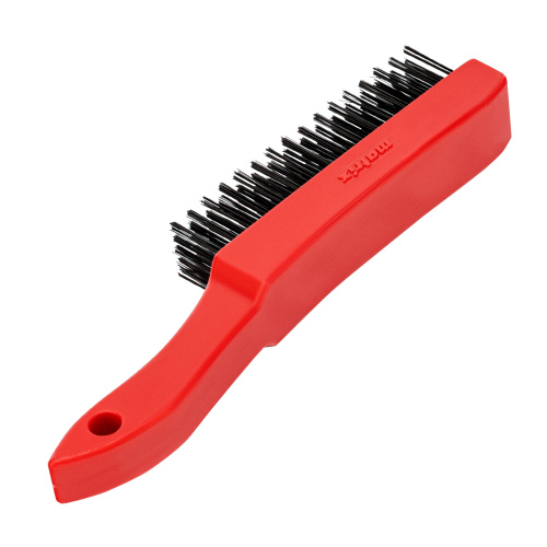 Щетка зачистная пятирядная, закаленная прямая проволока с пластиковой ручкой Matrix по ценам производителя в Воронеже с доставкой по всей России