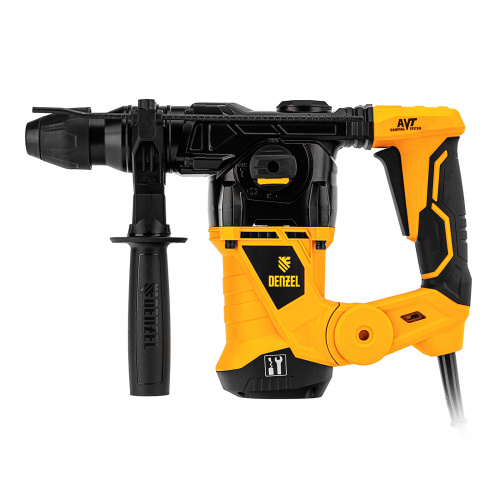 Перфоратор электрический RHV-1250-30, SDS-plus, 1250 Вт, 5 Дж, 3 плюс 1 режим Denzel по ценам производителя в Воронеже с доставкой по всей России