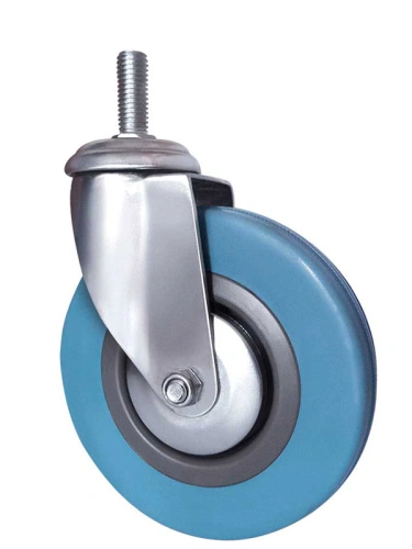 Колесо аппаратное поворотное SCtg 55 125 мм с болтом (зеленое) (F) по ценам производителя в Воронеже с доставкой по всей России