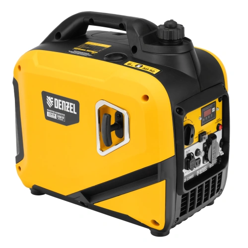 Генератор инверторный GS-2200iS, 2,2 кВт, 230 В, закрытый корпус, ручной старт DENZEL по ценам производителя в Воронеже с доставкой по всей России