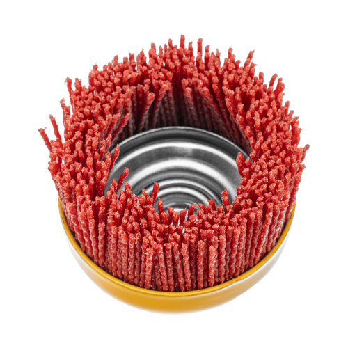 Щетка для УШМ, 75 мм, Чашка, нейлоновая щетина, М14 Denzel по ценам производителя в Воронеже с доставкой по всей России