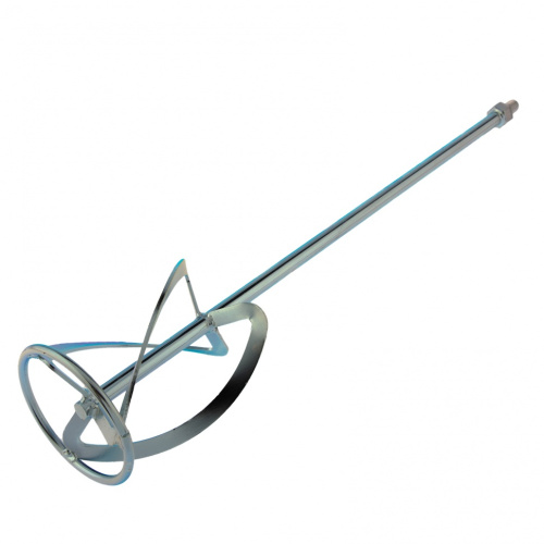 Насадка для миксера, для легких растворов, 120 х 590 мм, оцинкованная, хвостовик резьба М14 Сибртех по ценам производителя в Воронеже с доставкой по всей России