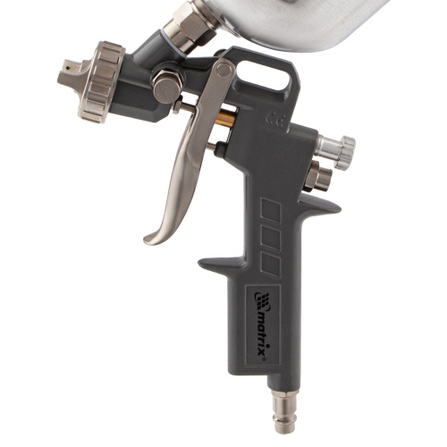 Краскораспылитель пневматический с верхним бачком V 1, 0 л, сопло D 1.2, 1.5 и 1.8 мм Matrix по ценам производителя в Воронеже с доставкой по всей России