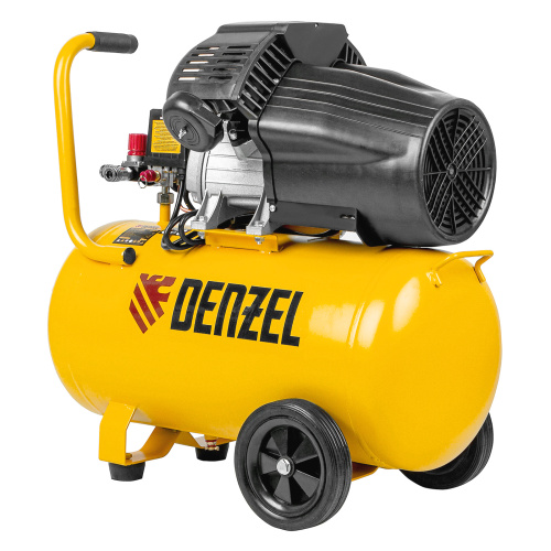 Компрессор воздушный DCV2200/50, прямой привод, 2.2 кВт, 50 литров, 380 л/мин Denzel по ценам производителя в Воронеже с доставкой по всей России