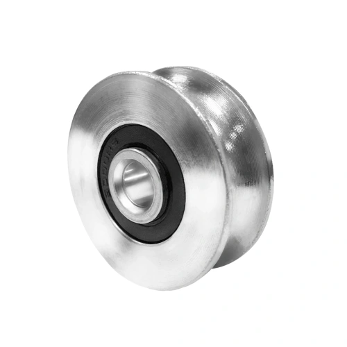 Шкив ролик д.40 мм с подшипником для протяжки троса по ценам производителя в Воронеже с доставкой по всей России