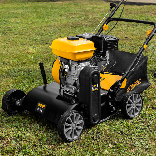 Скарификатор-аэратор бензиновый SAG-400, 212 см3, -15/+10 мм, 40 см Denzel по ценам производителя в Воронеже с доставкой по всей России