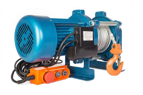 Лебедка электрическая  500 кг  30 м с канатом 380 В TOR KCD по ценам производителя в Воронеже с доставкой по всей России