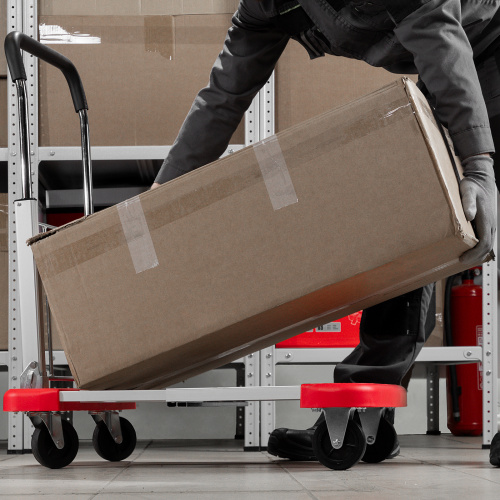 Тележка хозяйственная, телескопическая, грузоподъемность 150 кг Matrix по ценам производителя в Воронеже с доставкой по всей России