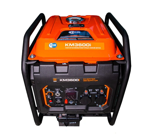 Генератор бензиновый инверторный 3,6 кВт 220В 12 л с электростартером TOR KM3600i по ценам производителя в Воронеже с доставкой по всей России