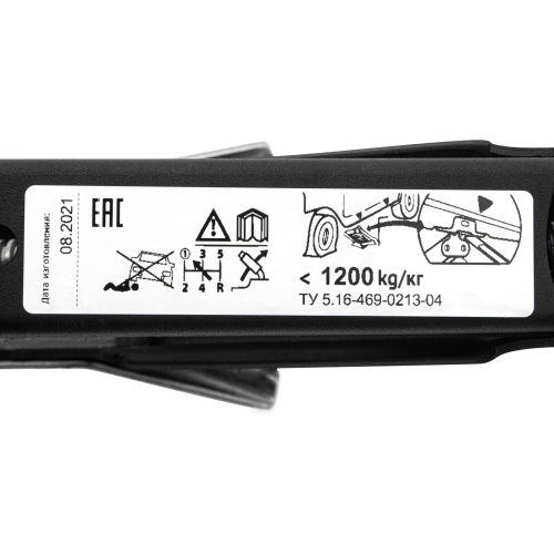 Домкрат ромбический винтовой универсальный ТУ 5.16-469-0213-04, 1.2 т, 75-345 мм по ценам производителя в Воронеже с доставкой по всей России