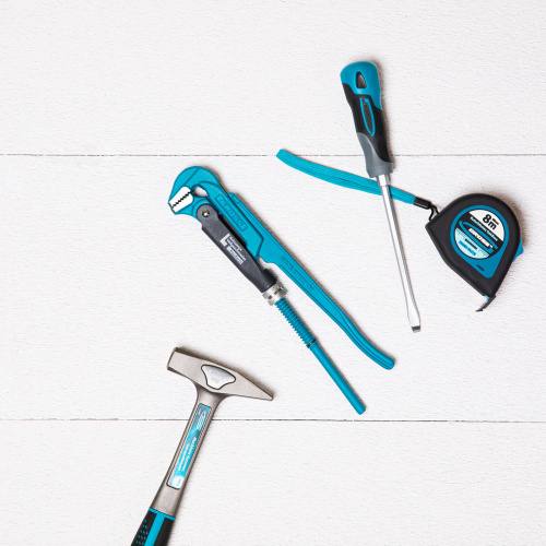 Ключ трубный рычажный 3/4, №0, цельнокованый, CrV, тип "L" Gross по ценам производителя в Воронеже с доставкой по всей России