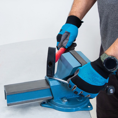 Тиски слесарные, 125 мм, поворотные (Глазов) по ценам производителя в Воронеже с доставкой по всей России