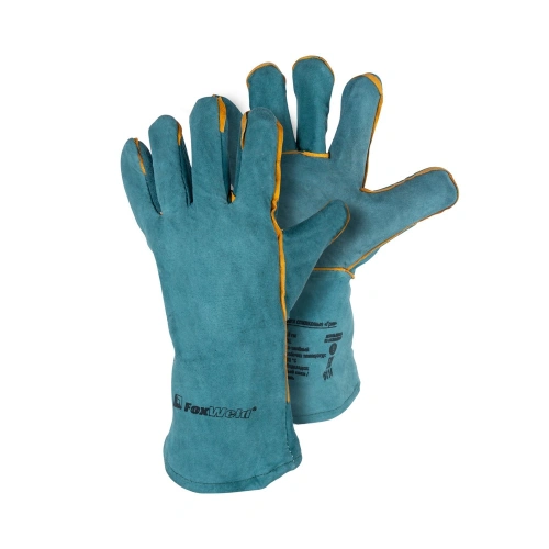 Краги спилковые "Грин" FoxWeld по ценам производителя в Воронеже с доставкой по всей России