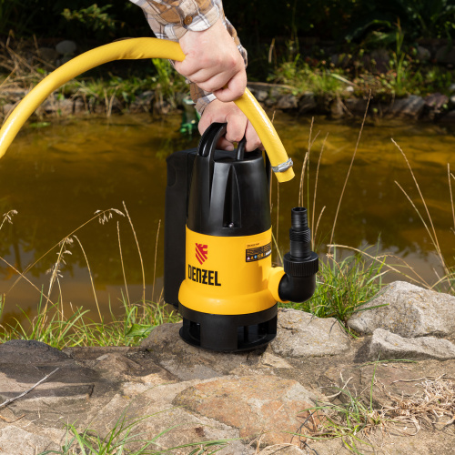 Дренажный насос DP800A, 800 Вт, подъем 5 м, 13000 л/ч Denzel по ценам производителя в Воронеже с доставкой по всей России