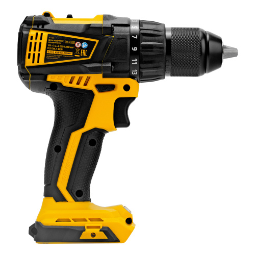 Дрель-шуруповерт аккумуляторная, бесщет. BLDL-IB-18-0, Li-Ion, 18 В Denzel по ценам производителя в Воронеже с доставкой по всей России