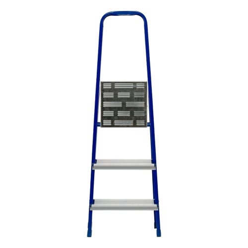 Стремянка, 3 ступени, стальной профиль, алюминиевые ступени Сибртех по ценам производителя в Воронеже с доставкой по всей России