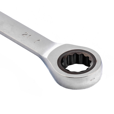 Ключ комбинированный трещоточный, 21 мм, CrV, зеркальный хром Matrix по ценам производителя в Воронеже с доставкой по всей России