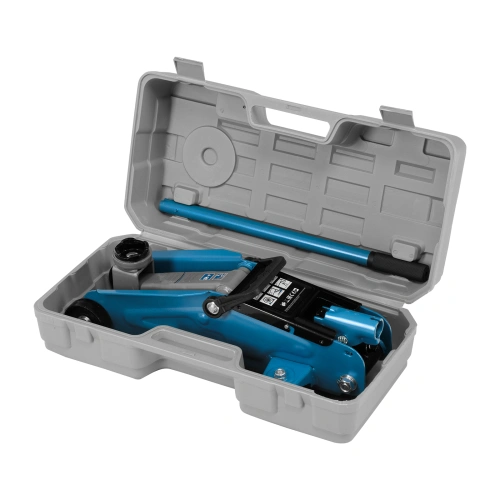 Домкрат гидравлический подкатной, 2 т, h подъема 140-340 мм, в кейсе Stels по ценам производителя в Воронеже с доставкой по всей России