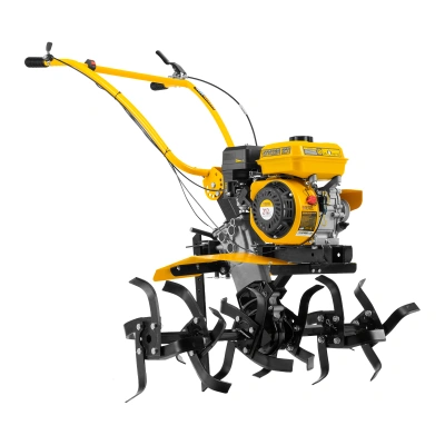 Мотоблок DPT-170SB, 7 л.с., ремен.сцеп, фрез 3х4, ШОМ, без колес, передачи 2В/1Н Denzel по ценам производителя в Воронеже с доставкой по всей России