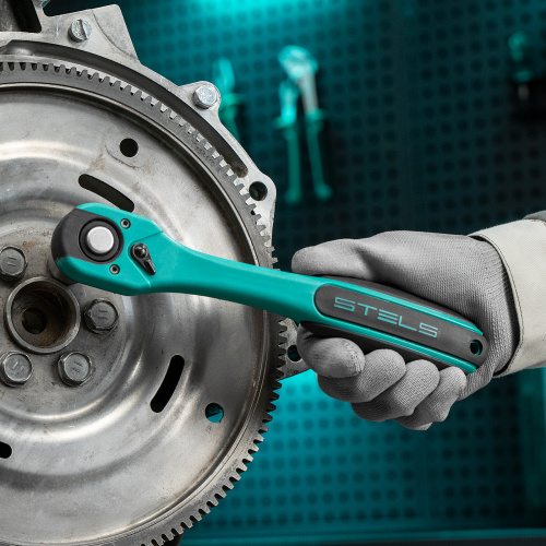 Ключ-трещотка 1/2", CrV, 72 зуба, с быстрым сбросом Stels по ценам производителя в Воронеже с доставкой по всей России