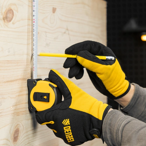 Рулетка 5м х 25мм, двухкомп. корпус, магнитный обрезиненный зацеп Denzel по ценам производителя в Воронеже с доставкой по всей России