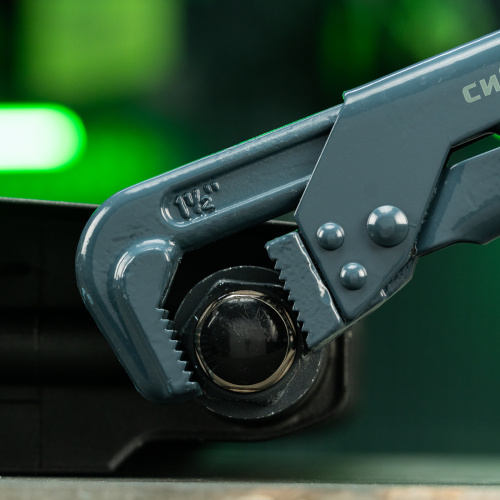 Ключ трубный рычажный КТР-2, 1.5", кованый, тип "L" Сибртех по ценам производителя в Воронеже с доставкой по всей России