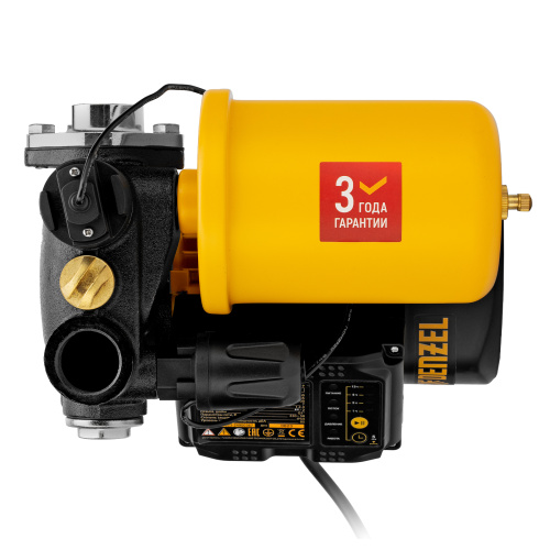 Насосная станция PS500C, 500 Вт, напор 35 м, 2200 л/ч, ресивер 2 л, блок управления Denzel по ценам производителя в Воронеже с доставкой по всей России