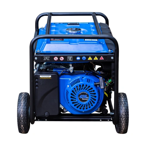 Генератор бензиновый Dinking DKA6500EW (6,5кВт, электростартер, 15лс, колёса) по ценам производителя в Воронеже с доставкой по всей России