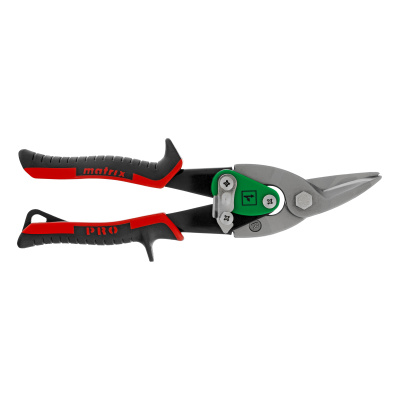 Ножницы по металлу, 250 мм, правый рез, сталь CRMO, двухкомпонентные рукоятки, PRO Matrix по ценам производителя в Воронеже с доставкой по всей России