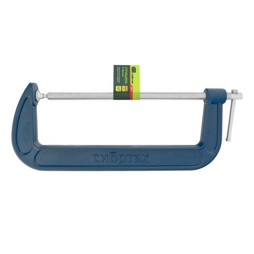 Струбцина G-образная, 300 мм Сибртех по ценам производителя в Воронеже с доставкой по всей России