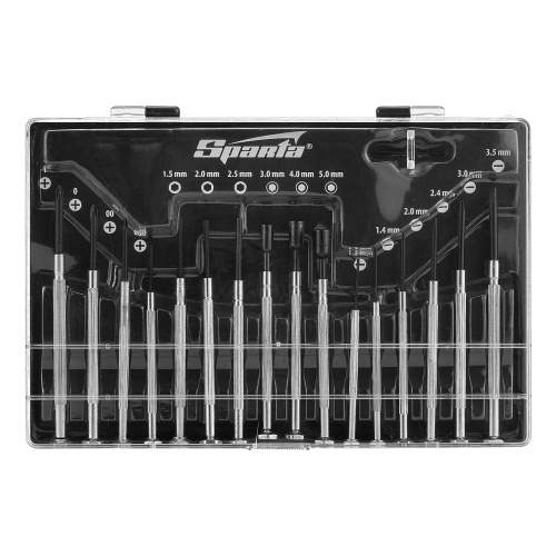 Набор отверток для точной механики, 16 шт, Sparta по ценам производителя в Воронеже с доставкой по всей России