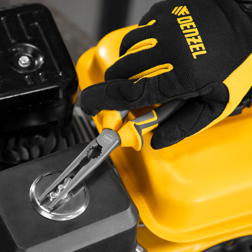 Длинногубцы прямые 205 мм, трехкомпонентные рукоятки Denzel по ценам производителя в Воронеже с доставкой по всей России