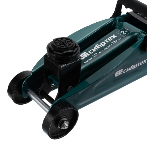 Домкрат гидравлический подкатной, 2 т, 127-330 мм Сибртех по ценам производителя в Воронеже с доставкой по всей России