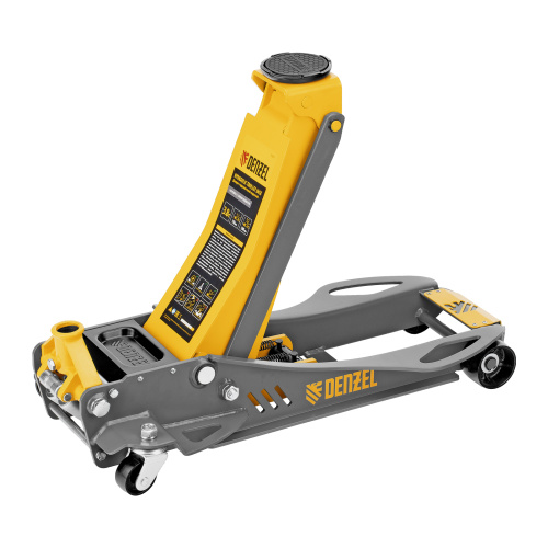 Домкрат гидравлический подкатной, 3,8 т, 110-580 мм, быстрый подъем, низкий подхват, проф. Denzel по ценам производителя в Воронеже с доставкой по всей России