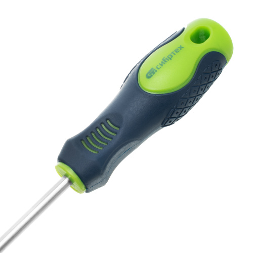 Отвертка, SL5 х 150 мм, CrV, двухкомпонентная рукоятка Сибртех по ценам производителя в Воронеже с доставкой по всей России