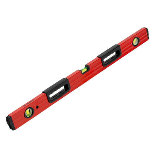 Уровень алюминиевый, 800 мм, фрезерованный, 3 глазка, две эргономичные ручки Matrix по ценам производителя в Воронеже с доставкой по всей России