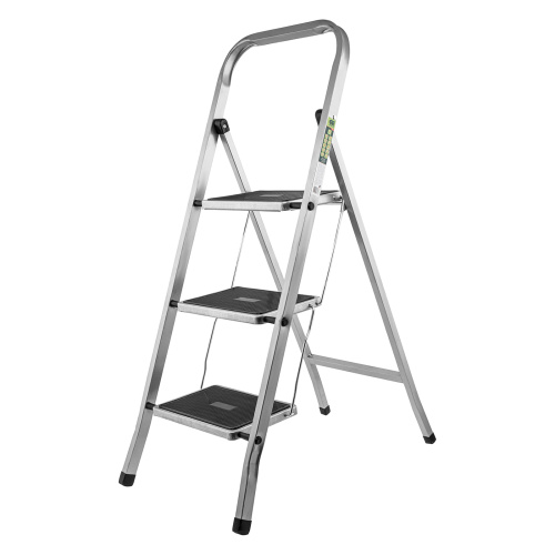 Стремянка 3 ступени, с полимерными ковриками, Сибртех по ценам производителя в Воронеже с доставкой по всей России