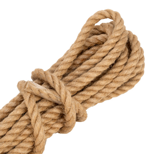 Веревка джутовая, L 10 м, крученая, D 8 мм Сибртех по ценам производителя в Воронеже с доставкой по всей России
