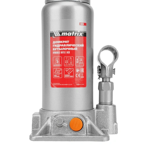 Домкрат гидравлический бутылочный, 5 т, h подъема 197-382 мм Matrix по ценам производителя в Воронеже с доставкой по всей России